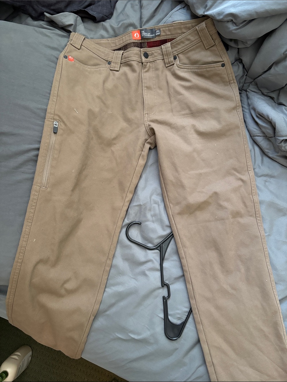 The American Outdoorsman 32x32 Men's Brown Work Pants